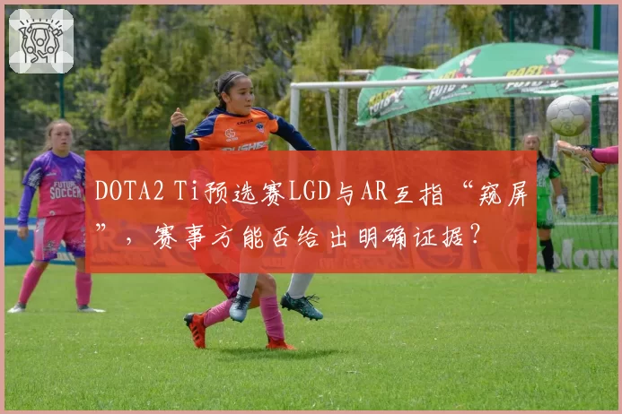 DOTA2 Ti预选赛LGD与AR互指“窥屏”,赛事方能否给出明确证据?